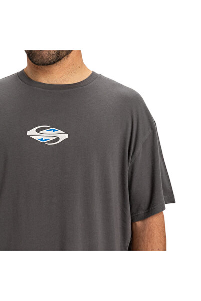 Quiksilver Gh Qs Global Heat Erkek Gri Günlük Stil T-Shirt EQYZT08021-KRP0