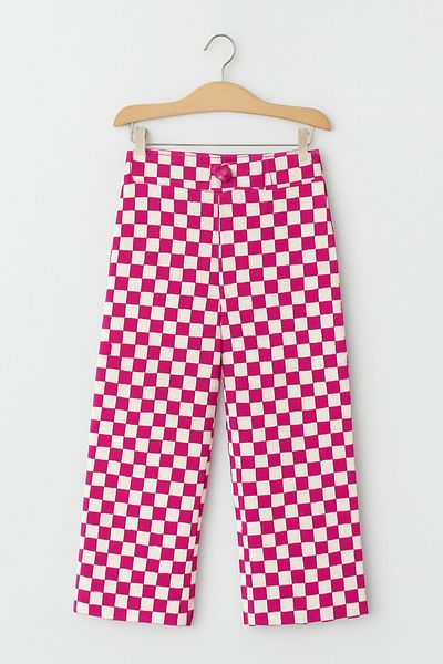 Hilal Akıncı Kids Colorful Checkered Pants