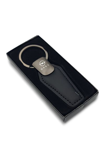 Gülay AVM Opel Logo Printed Metal Leather Boxed Keychain Byp-15978