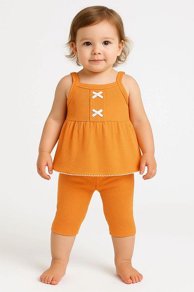 My Hanne Baby Girl Set with Bow 50351