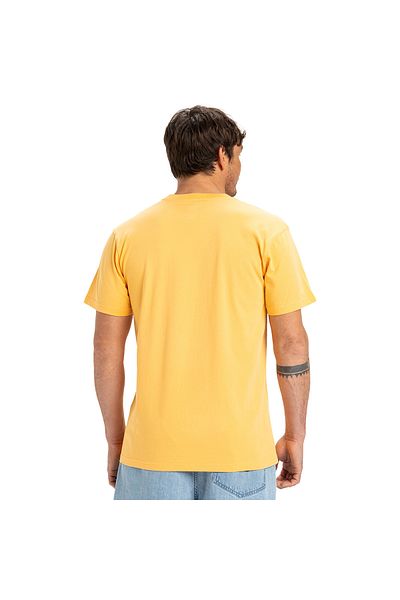 Quiksilver Ανδρικό κίτρινο μπλουζάκι Casual Style Home Sun Dagger Eqyzt08043-ngr0