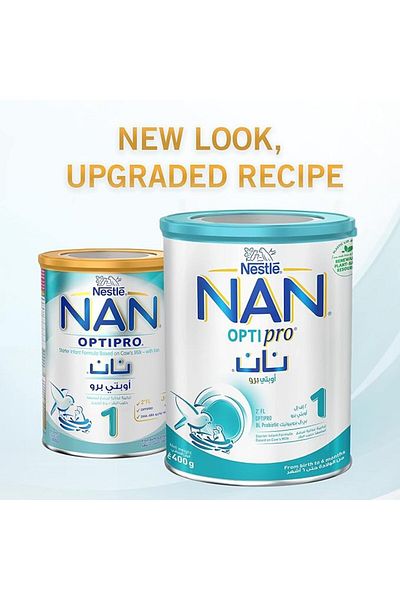 Generic نان أوبتي برو 1 تركيبة غذائية للأطفال حتى عمر 6 أشهر، 400 غرام