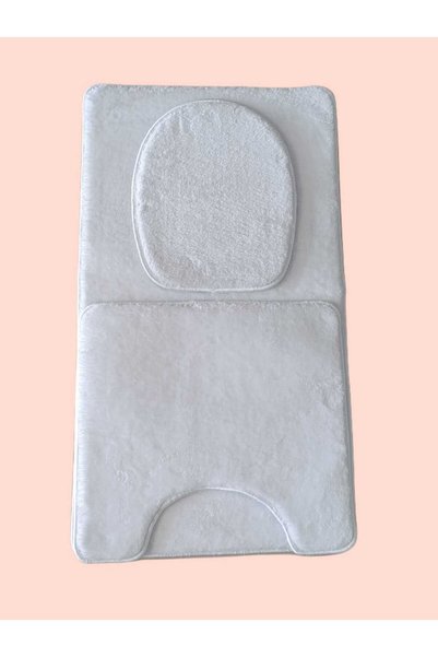 Aurora Brilliant Bath Mat 3-Piece Toilet Set Toilet Set Pufyy Thick Product 60X100 / 50X54 / 34X47 Non-Slip Base