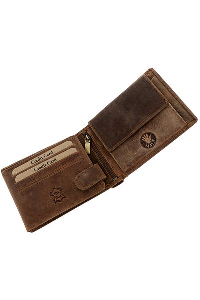 GiftExpress Leather wallet: Boar