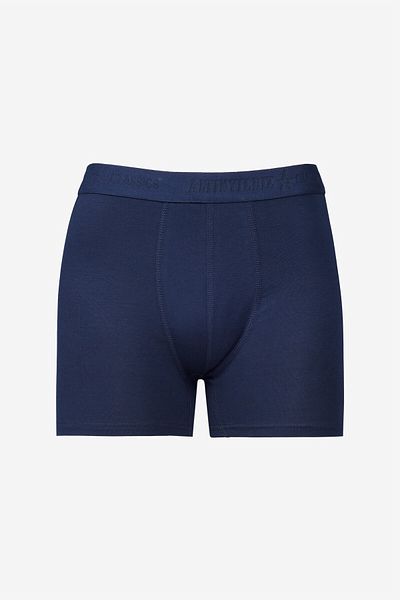 ALTINYILDIZ CLASSICS Men's Black-Navy Blue Cotton 2-Pack Stretchy Boxers