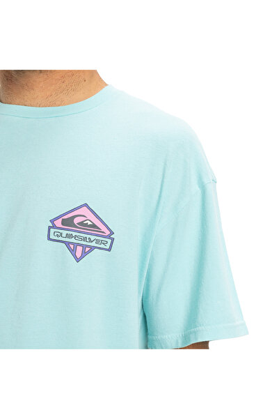 Quiksilver Gh Qs Crystal Jet Ανδρικό μπλουζάκι σε μπλε casual στυλ EQYZT08023-AQSK