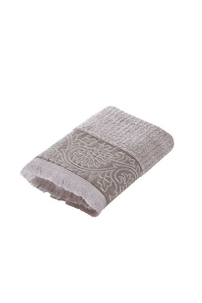 Sevim Bamboo Container. Bord. Hand Towel - Lilac