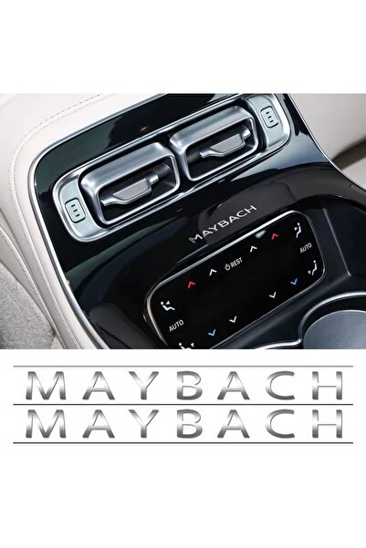 MAYBACH Çift, Metal Araç Içi Sticker