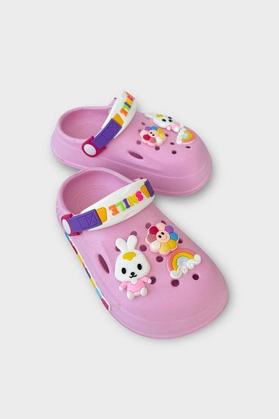 Liger Children's Daily Orthopedic Non-Slip Sole Figured Sandals Slippers Pink