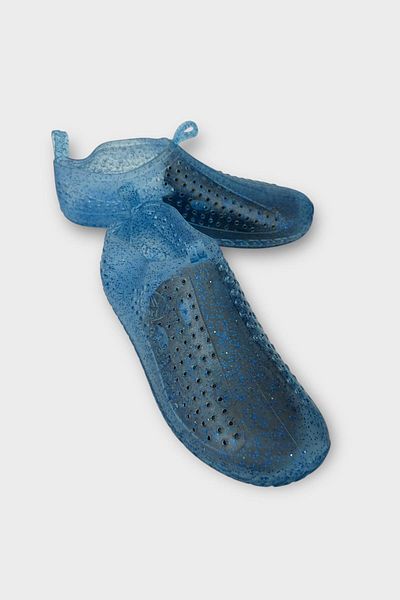 Liger Pantofi de mare pentru plajă unisex cu talpă anti-alunecare pentru copii ALBASTRU