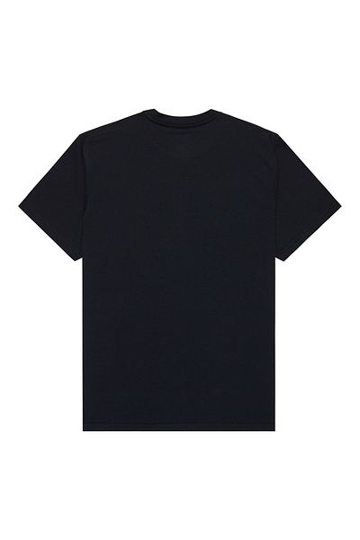 Quiksilver Ανδρικό μπλουζάκι με λογότυπο Home Comp, μαύρο casual στυλ Eqyzt08072-kvj0
