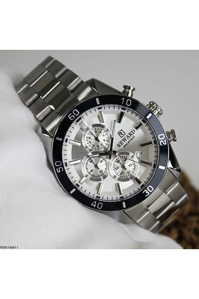 Reward Rwa146811 Men's Wrist Watch with Steel Band