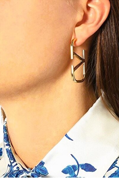 AURRARİ Altın Kaplama Vltn Küpe