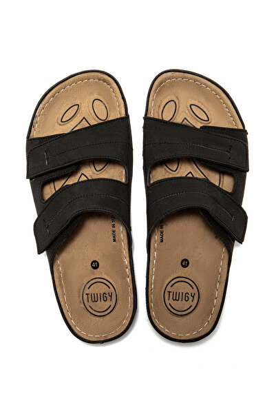 Twigy Sara Erkek Terlik Siyah 41/45