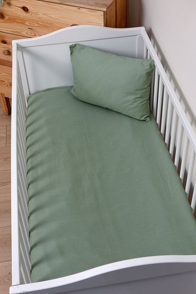 Tuğba Kuğu Linen Fitted Sheet (60X120 Height 15) Pillow Case (35X45)