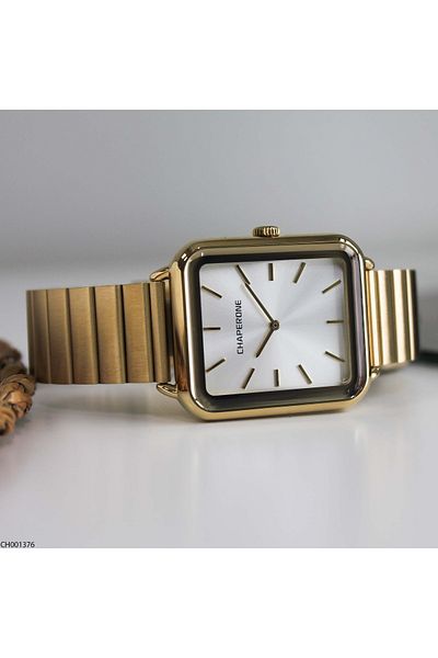 Chaperone Ch001376 Men's Wrist Watch with Steel Cord