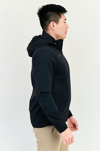 Reebok Men Sportswear Fit Hooded Training Jackets, Black