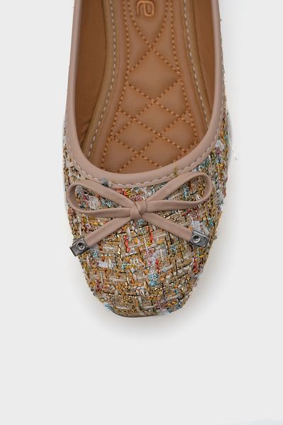 Capone Outfitters Baleriny damskie Hana Trend Gold
