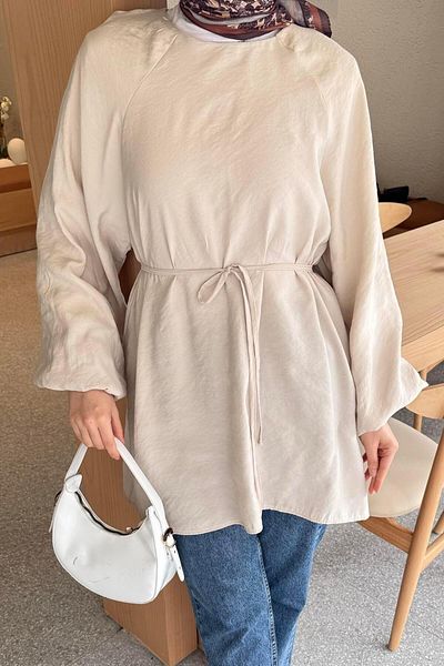 lamelif Tunic Stone with Belt
