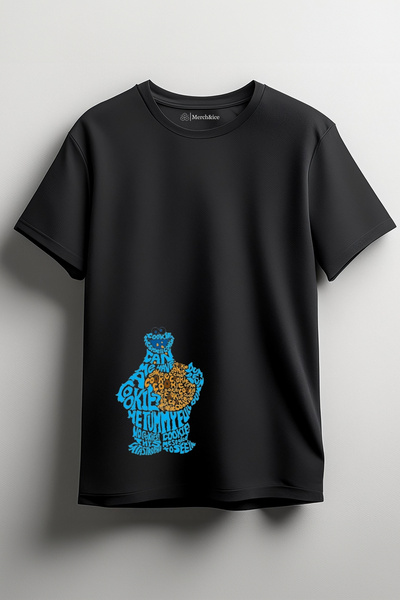 Merch&ice Čovek kolačić Štampano Unisex T-shirt