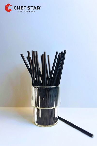 Chefstar Colorful Paper Straws - 25 Pcs