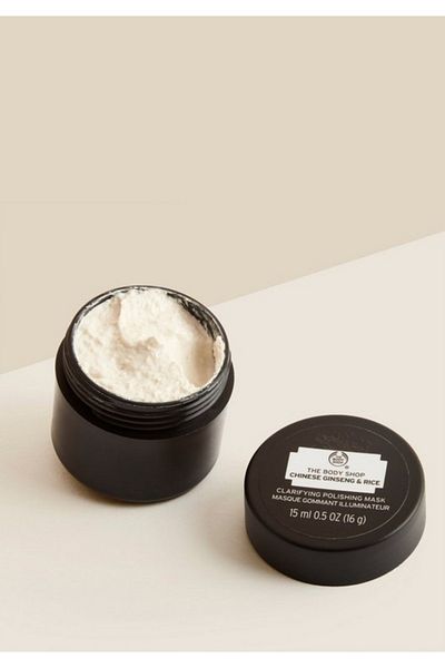 THE BODY SHOP MASCA EXFOLIANTA PENTRU TEN CHINESE GINSENG SI OREZ 15ML