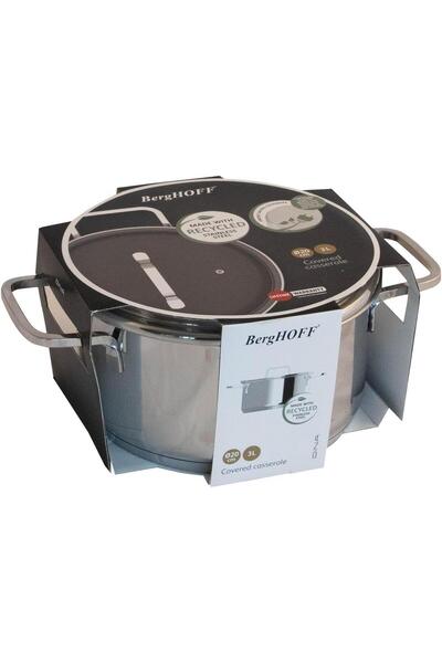 Berghoff Berhghoff Dina Helix Stainless Steel Stockpot with Lid 20cm - 1315079