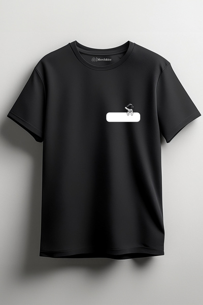 Merch&ice Zdravo, astronaut Štampano unisex T-shirt