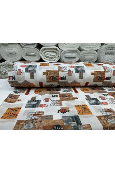 BEREKET PERDE 150 Cm Eninde Raşel Kumaş Sofra Bezi Masa Örtüsü 200X150 Ölçüle...