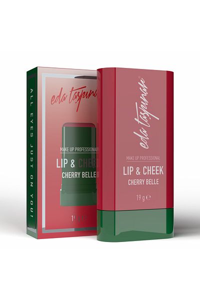 Eda Taşpınar Lip & Cheek Cream Blush Stick Cherry Belle (Egy0071)