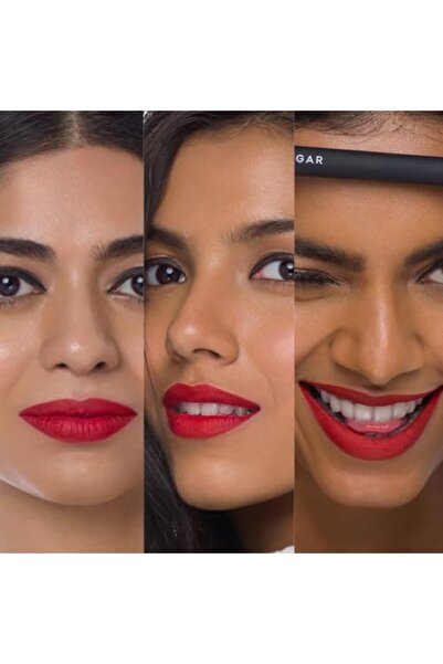 SUGAR Cosmetics Matte Attack Transferproof Lipstick - 02 Red Zeppelin (Chilli Red), Red, 2 g