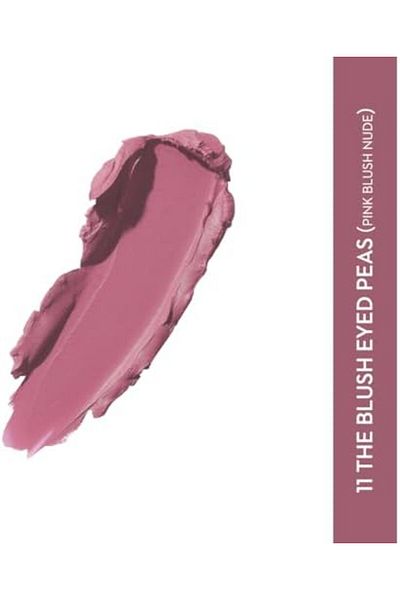 SUGAR Cosmetics Matte Attack - Transferproof Lipstick - 11 The Blush Eyed Peas (PINK BLUSH NUDE) -