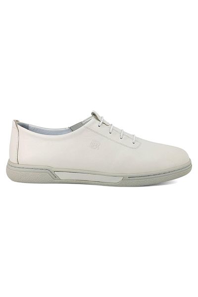 Libero 1022 Daily Genuine Leather Men's Shoes-White