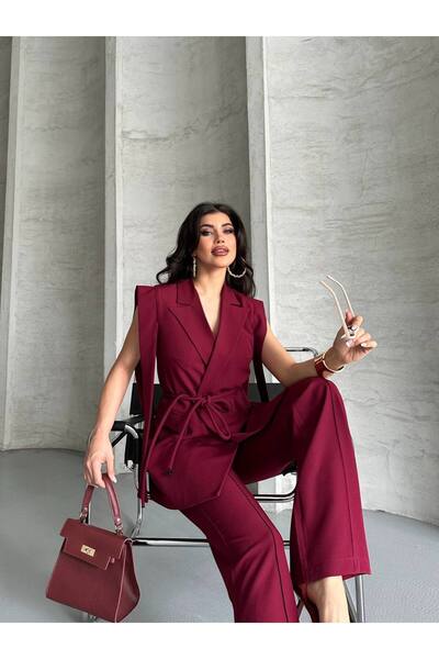 BARG FASHION New Season Vest Pantalon 2 Piece Set