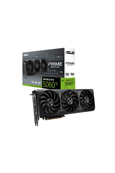 ASUS Prıme-rtx5060tı-o8g 8gb Ddr7 128bıt 3xdp Hdmı Ekran Kartı