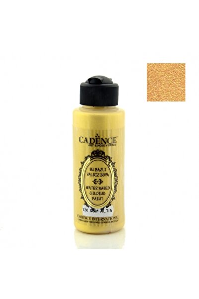 Cadence Boya Puro Gold Yaldız Boya 120 Som Altın 120ml