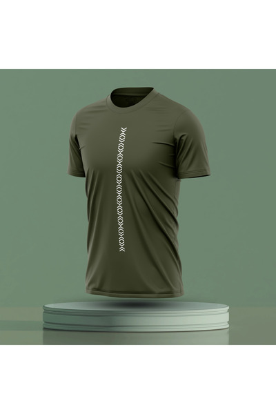 Bulvar Lee Ανδρικό καλοκαιρινό μπλουζάκι με λαιμόκοψη με τύπωμα Regular Fit