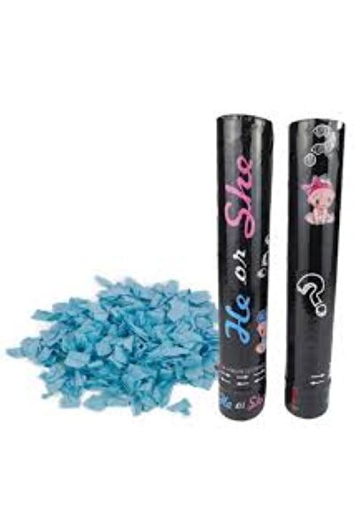 İRHANLAR 2 Adet Cinsiyet Belirleme Konfeti Pembe Mavi Kızmı Erkekmi Cinsiyet ...