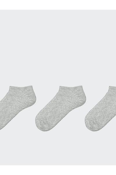 LC Waikiki Lcw Eco Women's Plain Booties Socks 3-Pack (S5)