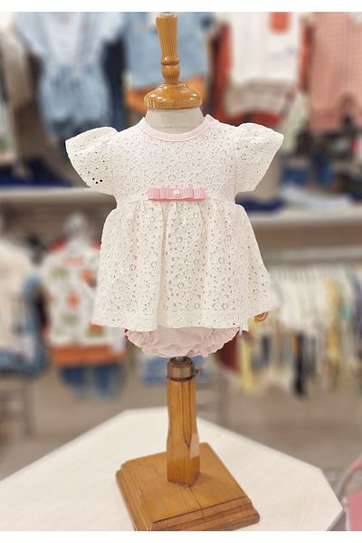 Bebbemini فستان بذلة لاسي