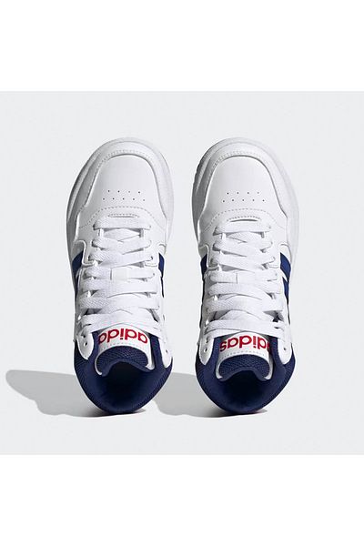 adidas Hoops 3.0 Mid K White Boy's Sneaker Gz9647