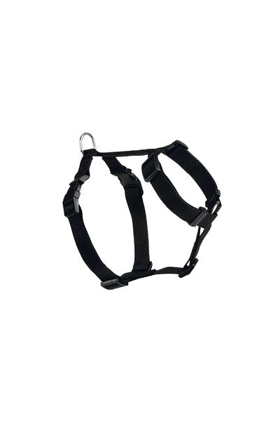 Beeztees Dog In-Car Chest Harness, Black, 40-65cm Chest Diameter, 15mm Dpmah