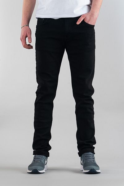 bombe Ανδρικό τζιν παντελόνι μαύρο Slim Fit Slim Fit