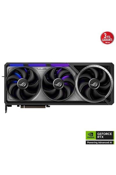 ASUS 16Gb Rog Astral Rtx5080-O16G Gaming Gddr7 256Bit Hdmi-Dp Pcıe 5.0
