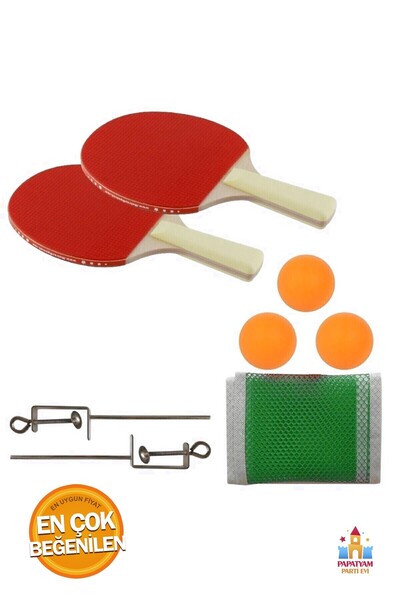 PapatyamPartiEvi مجموعة مضارب تنس الطاولة من Mesh Can Sport - تصميم خاص للاعب...