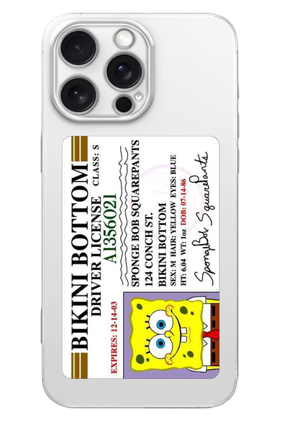 WANNA PROTECT iPhone 16 Pro Max Driver Desenli Silikon Şeffaf Telefon Kılıfı