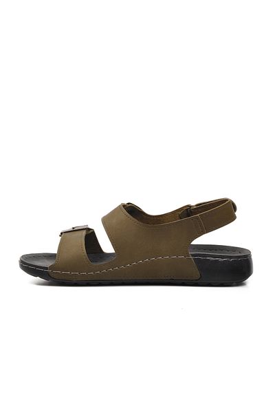 Aspor Green Men's Flat Sandals