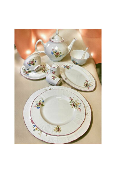 ROY KING Chd 021 Green Garden 44 Parça Kahvalt Takımı