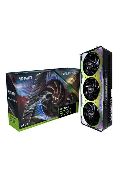 PALIT Nvidia Geforce Rtx5090 Gamerock 32Gb 512Bit Gddr7 Ne75090019R5-Gb2020G Graphics Card