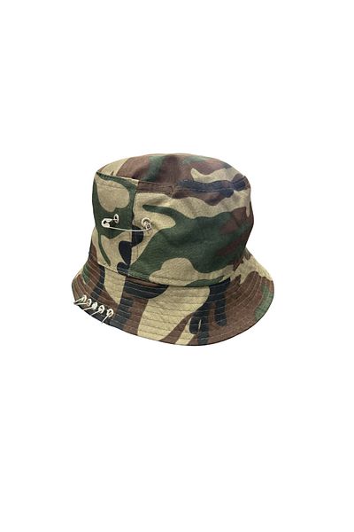 Bijutek Unisex Bermuda Hat with 5 Ring Piercing
